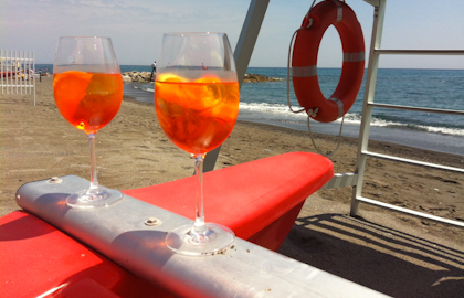 Aperitivo in spiaggia